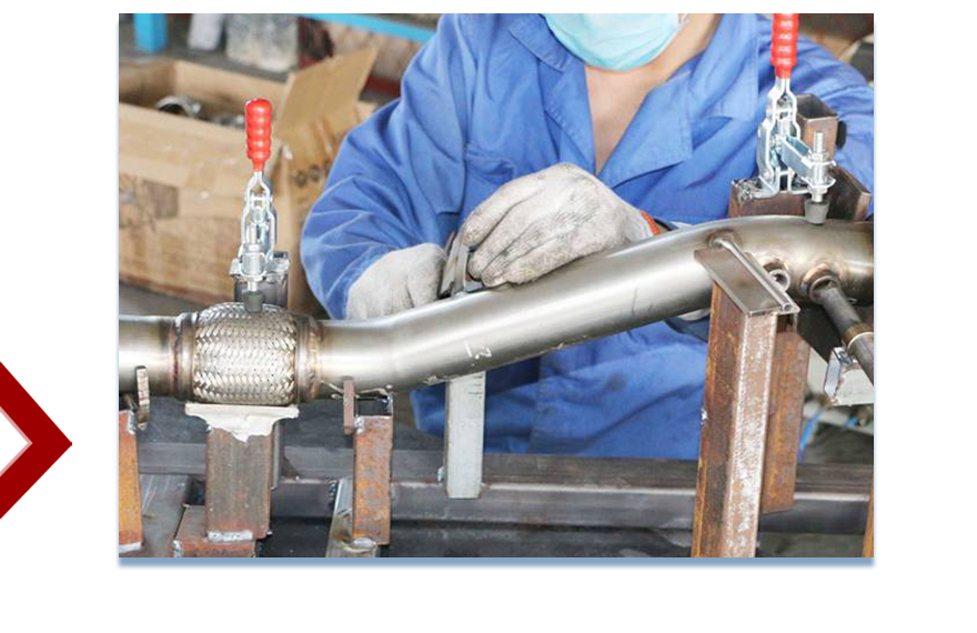 Mustang titanium exhaust system exhaust system