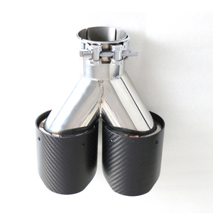 Carbon Fiber Stainless Steel 304 Exhaust Tip