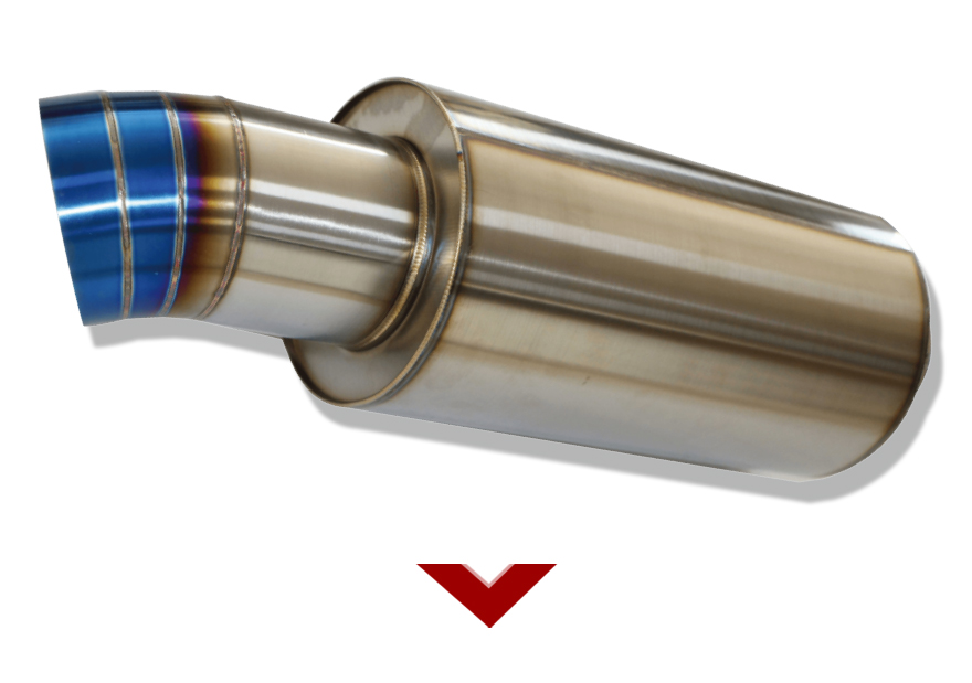 titanium exhaust muffler exhaust muffler