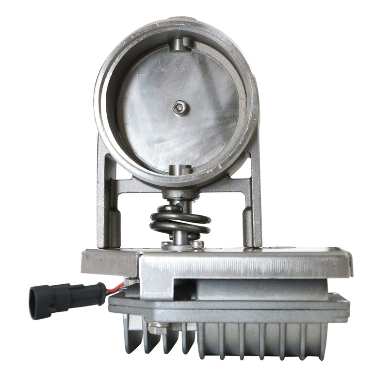 Stainless Steel 304+Zinc Alloy Electric Exhaust Valve High Temperature Resistance