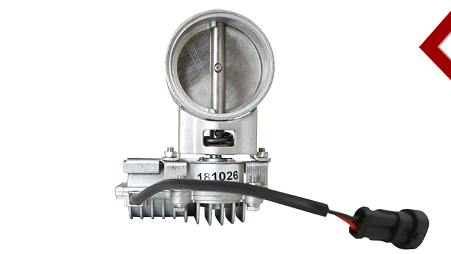 Electric exhaust valve
