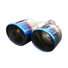 Titanium+Stainless Steel Exhaust Tip Mirror Polished