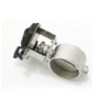Stainless Steel 304+Zinc Alloy Electric Exhaust Valve High Temperature Resistance