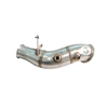BMW 2013+ N55 F30 F32 F33 F20 F21 Stainless Steel 304+brushed Thickness 1.5mm Exhaust Downpipe