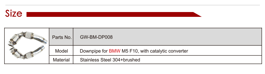 exhaust downpipe