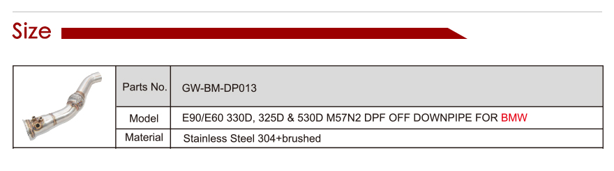 exhaust downpipe