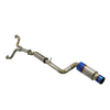4.5"BURNT TIP MUFFLER RACING HI-POWER CATBACK EXHAUST FOR 09-14 370Z Z34 VQ37VHR Titanium Alloy Exhaust System