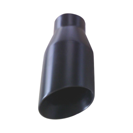 Grwa Universal Ss409 Black 3 Exhaust Tip