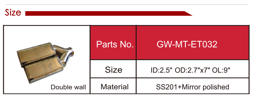 exhaust tip