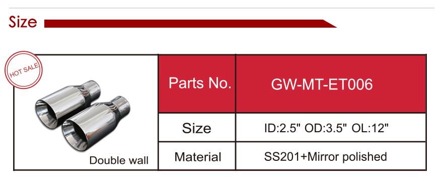exhaust tip