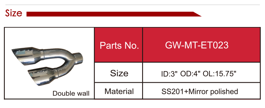 exhaust tip