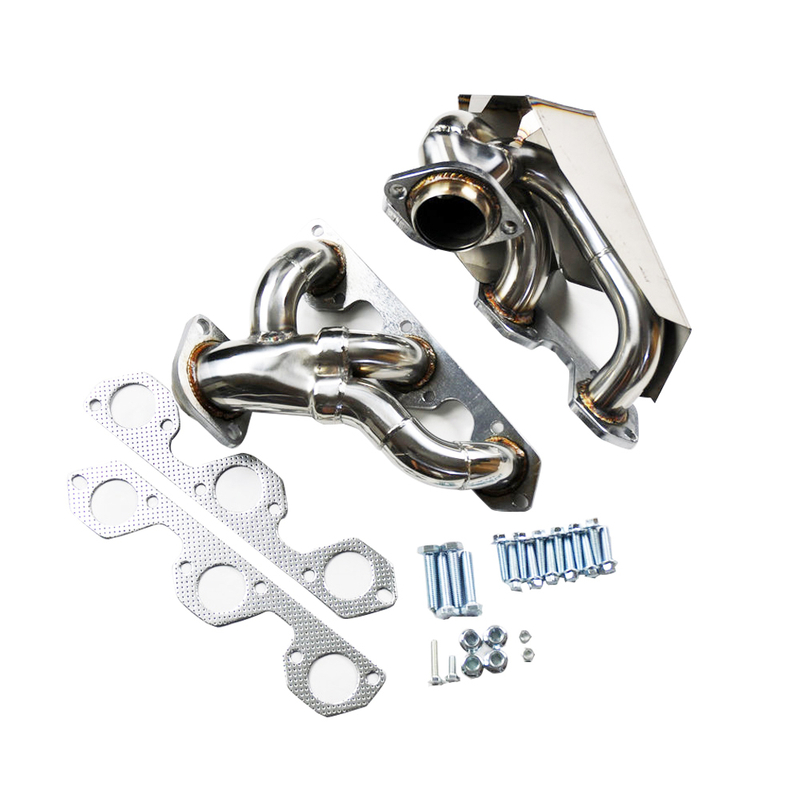 Jeep Wrangler 2007-2011 3.8L V6 Stainless Steel 336 Mirror Polished Exhaust Header