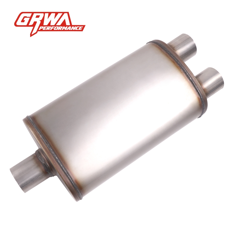 Internal Structure Of SS409 Exhaust Muffler