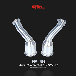Audi RS5 RS4 2.9T high-flow downpipe:High-flow downpipe rs5 improving exhaust efficiency for RS5/RS4 2.9T models.