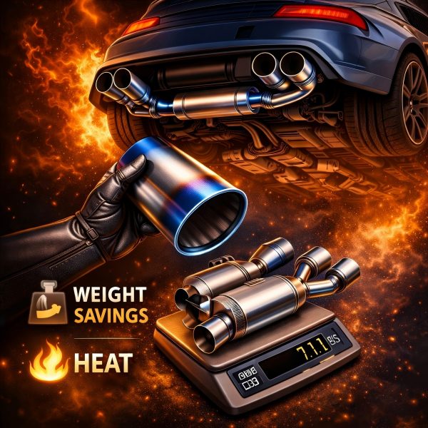 Titanium Exhaust Systems: Weight Savings, Sound, Drone, Cleaning