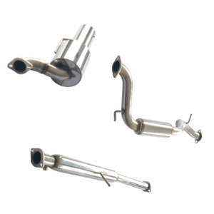 CatBack~06-09 Mazda 3 5D 2.3L Stainless Steel 201 Mirror Polished Exhaust System