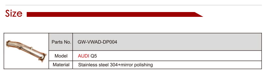 exhaust downpipe