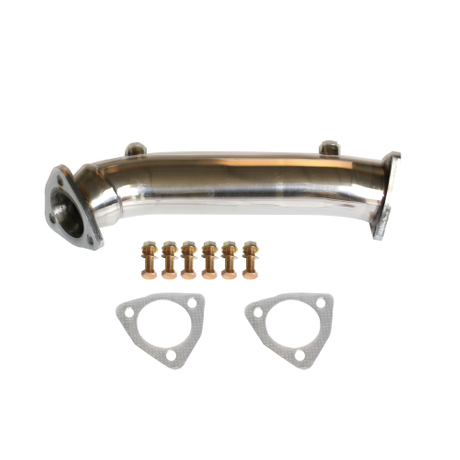 Audi A4(B5 B6) Stainless Steel 201+ Mirror Polished Exhaust Downpipe
