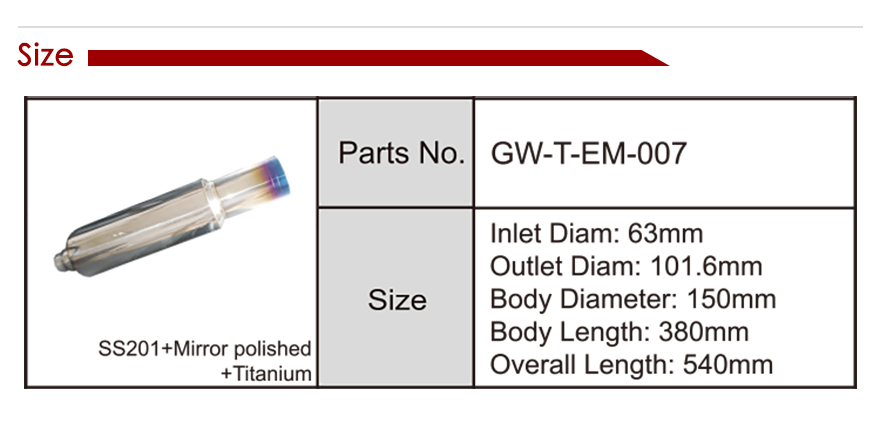 exhaust muffler