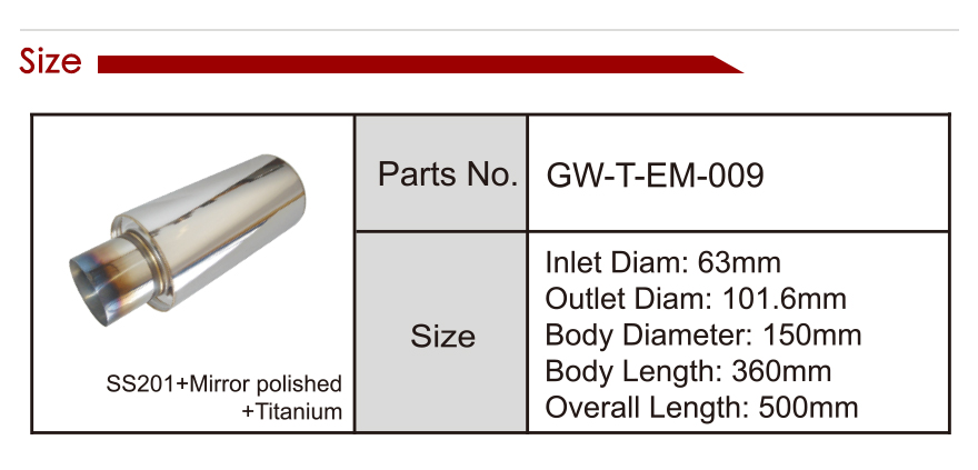 exhaust muffler