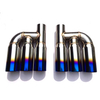 Universal 2.5 Blue Exhaust Muffler Tip