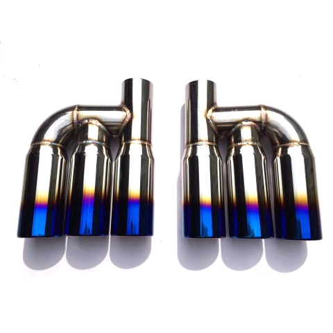 Universal 2.5 Blue Exhaust Muffler Tip