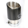 GRWA Stainless Steel 304 Carbon Fiber Exhaust Tip