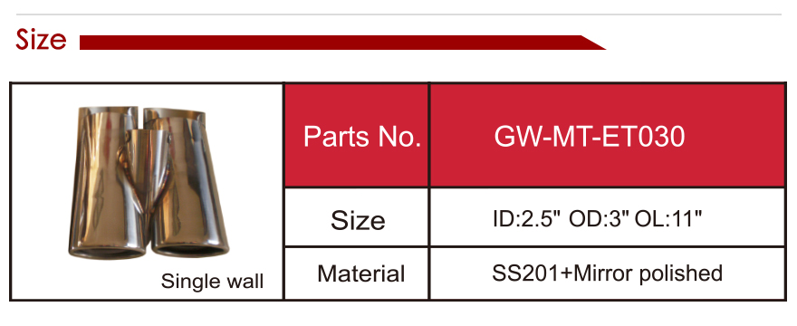 exhaust tip