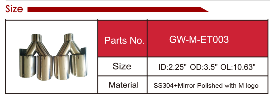 exhaust tip