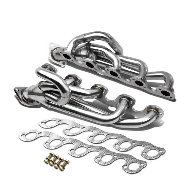 Dodge Ram 94-03 V10 Stainless Steel 333 Mirror Polished Exhaust Header
