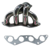 Header - HONDA CIVIC 01-05 EX Stainless Steel 353 Mirror Polished Exhaust Header