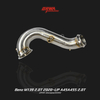 Mercedes A-Class downpipes and Supersprint exhaust for M139 2.0T A45 / A45S, boosting turbo response and performance upgrade.