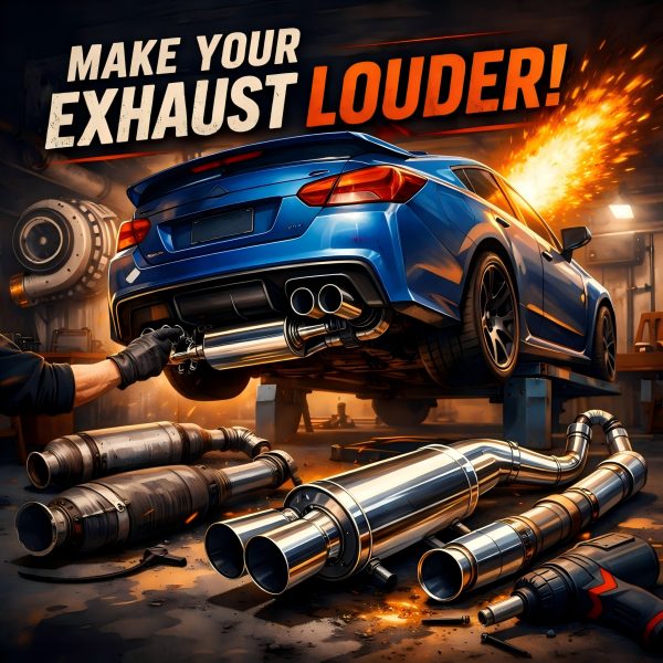 How To Make Exhaust Louder | Performance Exhaust Upgrade