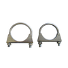 Universal Mild Steel Zinc Plating Universal Exhaust Clamp