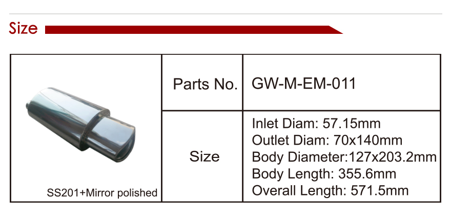 exhaust muffler