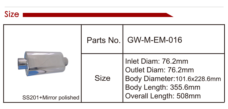 exhaust muffler