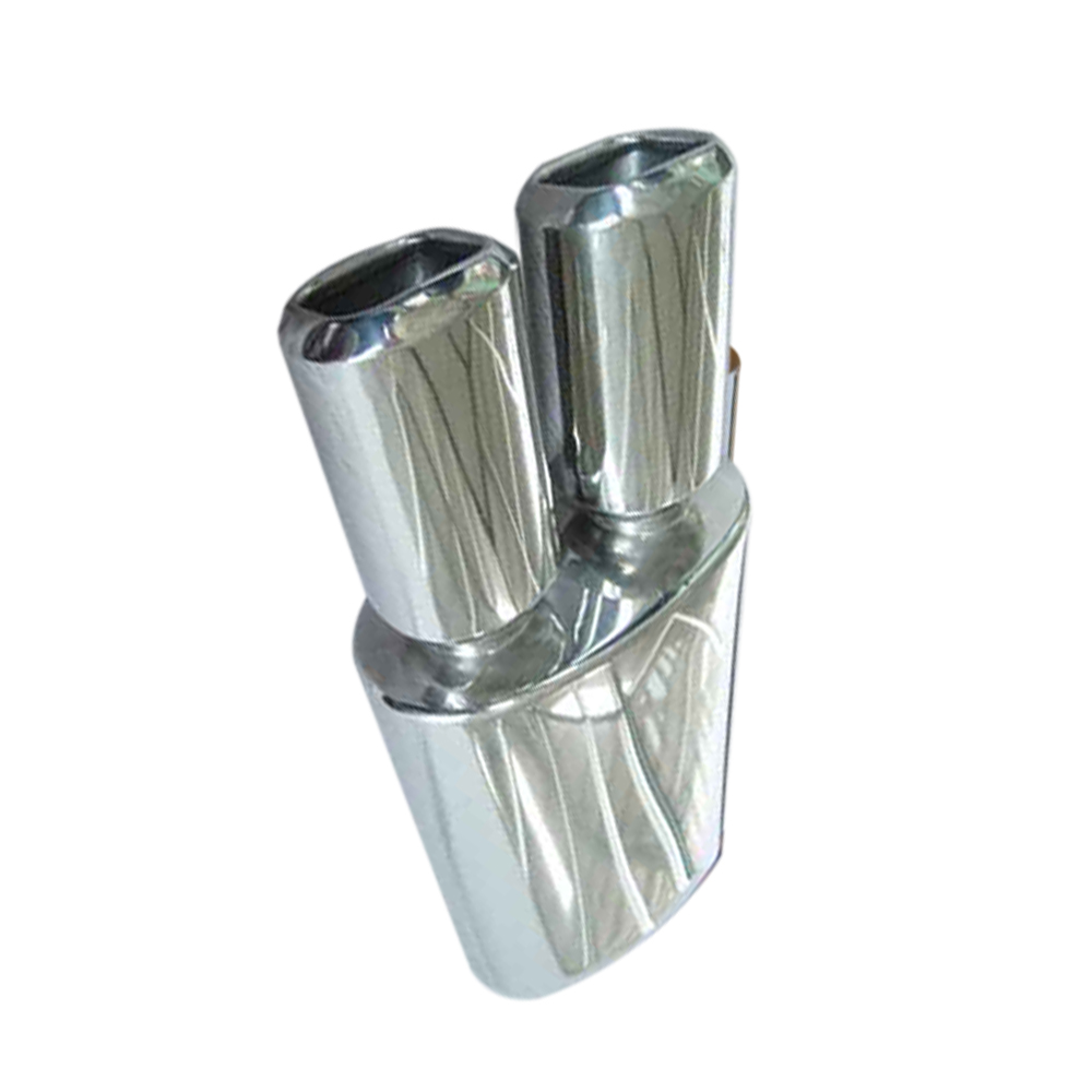 Dual Oval Universal Car Exhaust Muffler