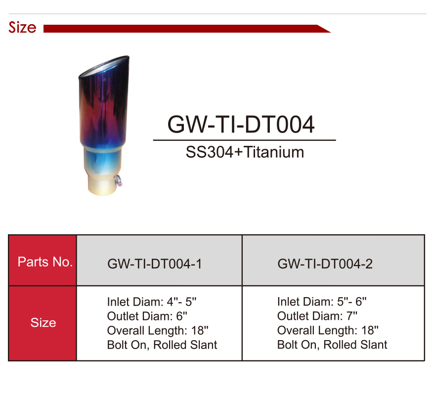 exhaust tip