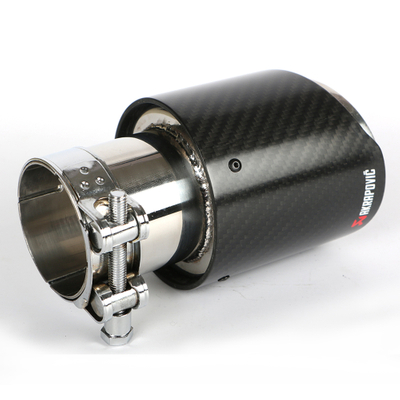 GRWA Stainless Steel 304 Carbon Fiber Exhaust Tip