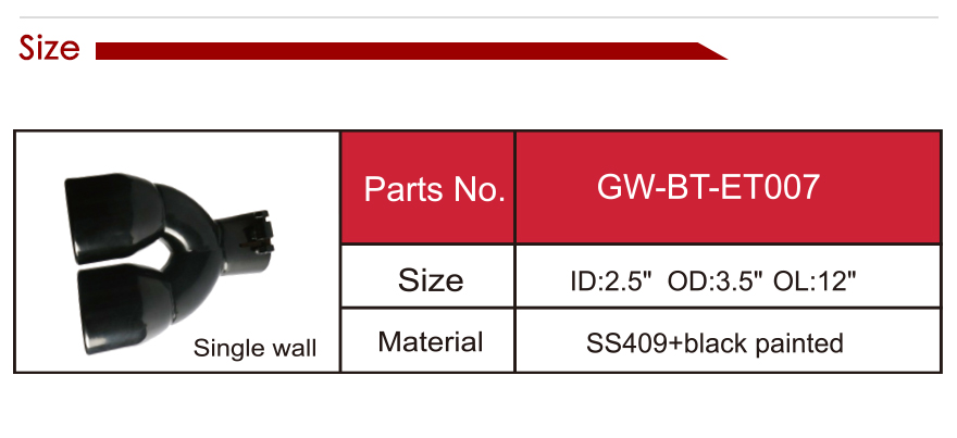 exhaust tip