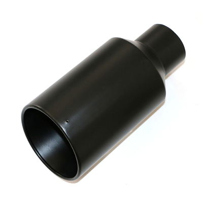 Matte Black Rolled Stainless Steel 409 Diesel Tip