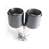 Hot Sale Carbon Fiber High Temperature Resistant Stainless Steel Exhaust Tip