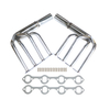FORD T-BUCKET Classic Roadster Hot Rod Small Block Stainless Steel 322 Mirror Polished Exhaust Header