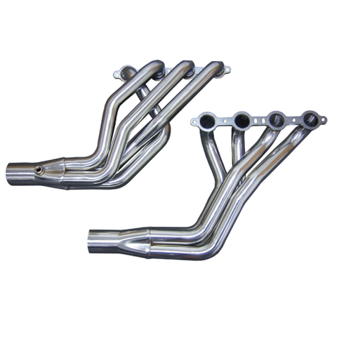 Fox Body LS Swap Longtube Headers "Conversion" 1979-93 & 1994-04 Stainless Steel 324 Mirror Polished Exhaust Header