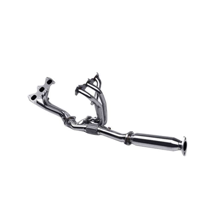 Hyundai Tiburon V6 03-06 Chrome 1.25mm Stainless Steel 304/201 Exhaust Header