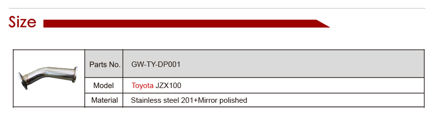 exhaust downpipe