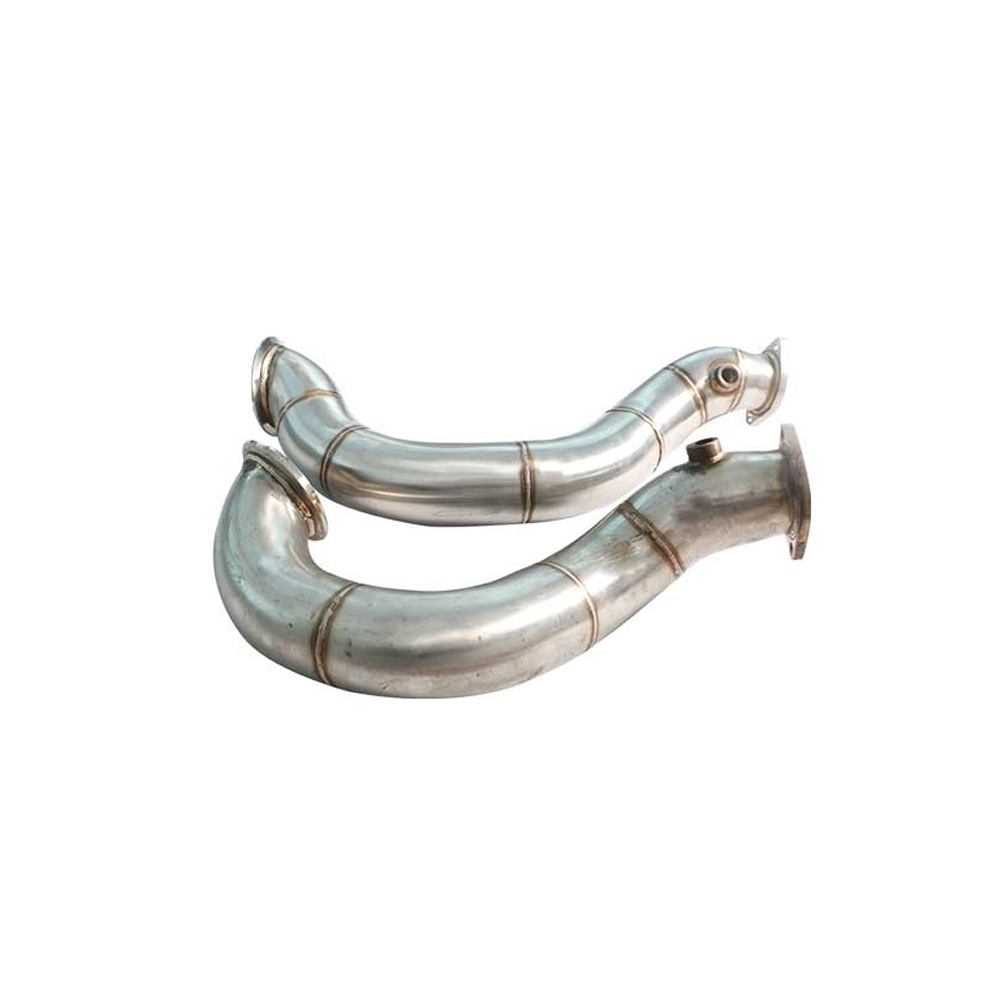BMW Stainless Steel 304 Brushed Exhaust Downpipe