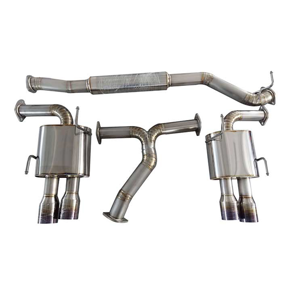 Subaru Impreaz Wrx Sti Gvb/f Sedan 7/10-on Titanium Alloy Exhaust System