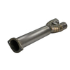 4.5"BURNT TIP MUFFLER RACING HI-POWER CATBACK EXHAUST FOR 09-14 370Z Z34 VQ37VHR Titanium Alloy Exhaust System