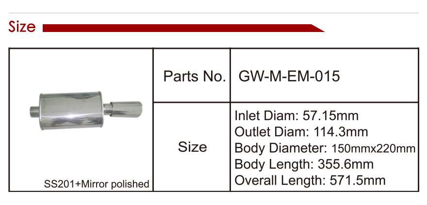 exhaust muffler